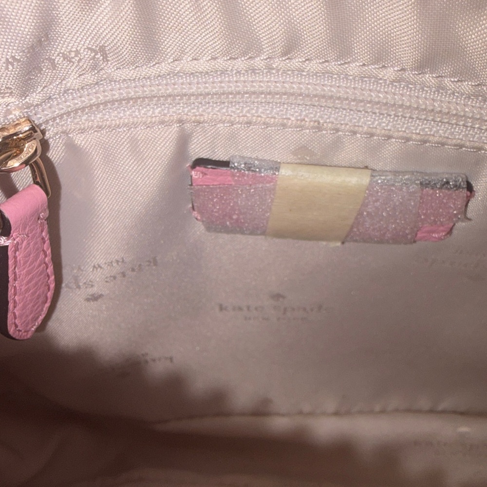 KATE SPADE NEW YORK PEBBLED LEATHER BRIGHT CAR ROSIE SMALL CROSSBODY BAG - Picture 10 of 15